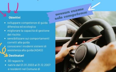 Neopatentati, un corso per imparare a gestire il rischio