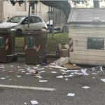 Borgo Trento, rifiuti a terra e proteste