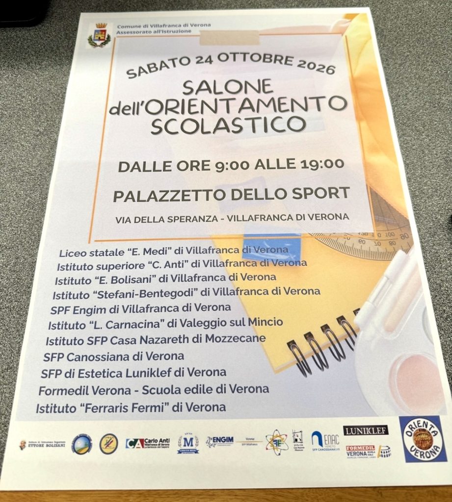 Villafranca, torna il Salone dell’Orientamento: undici scuole al Palazzetto dello sport 1 IMG 5918