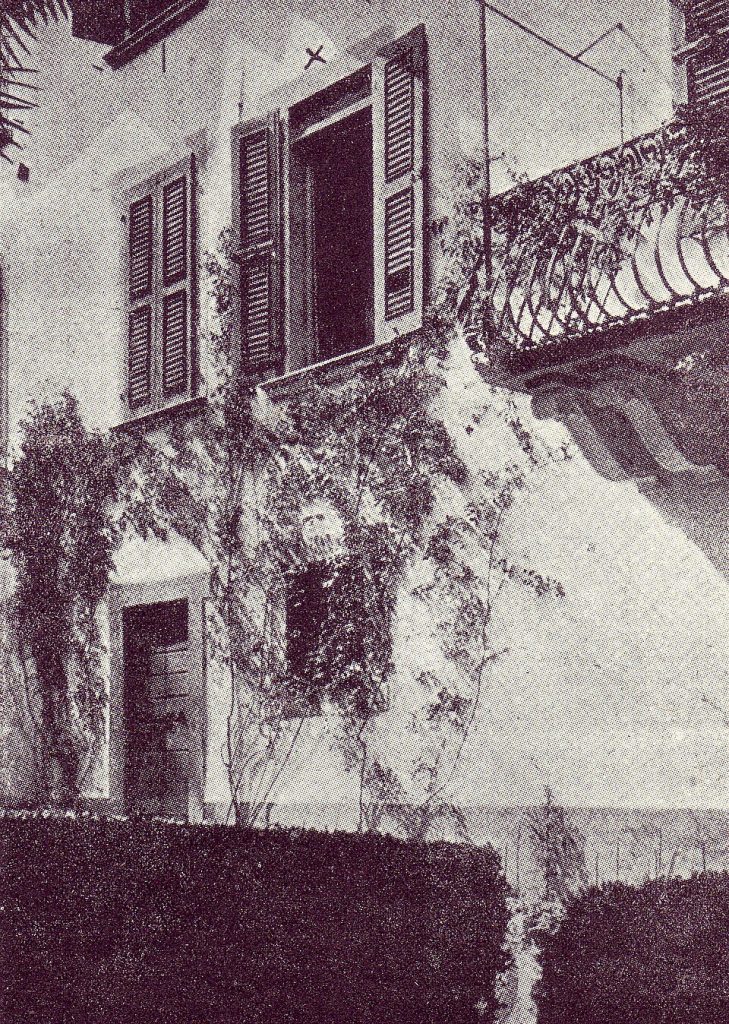 Emil Ludwig intervista Gabriele D'Annunzio 3 Il volo dellarcangelo contrassegnata con la X la finestra