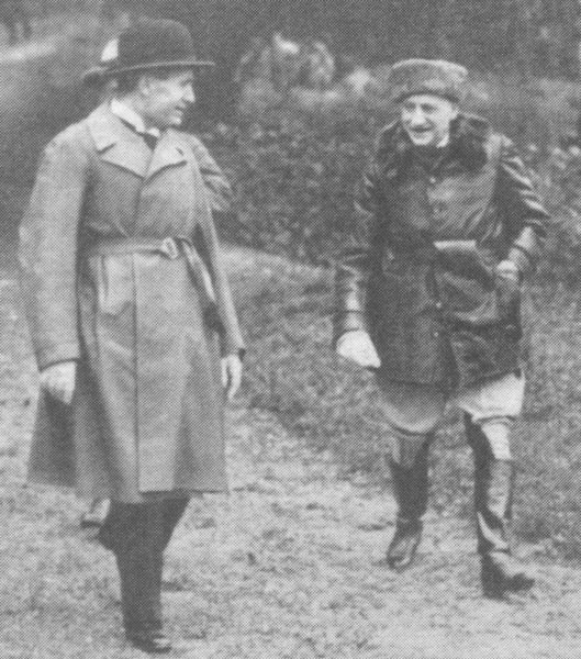 Emil Ludwig intervista Gabriele D'Annunzio 2 Mussolini and DAnnunzio