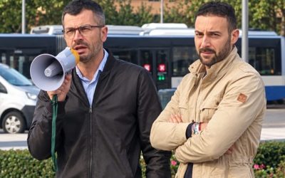 Presidio della Lega per la sicurezza in Bra
