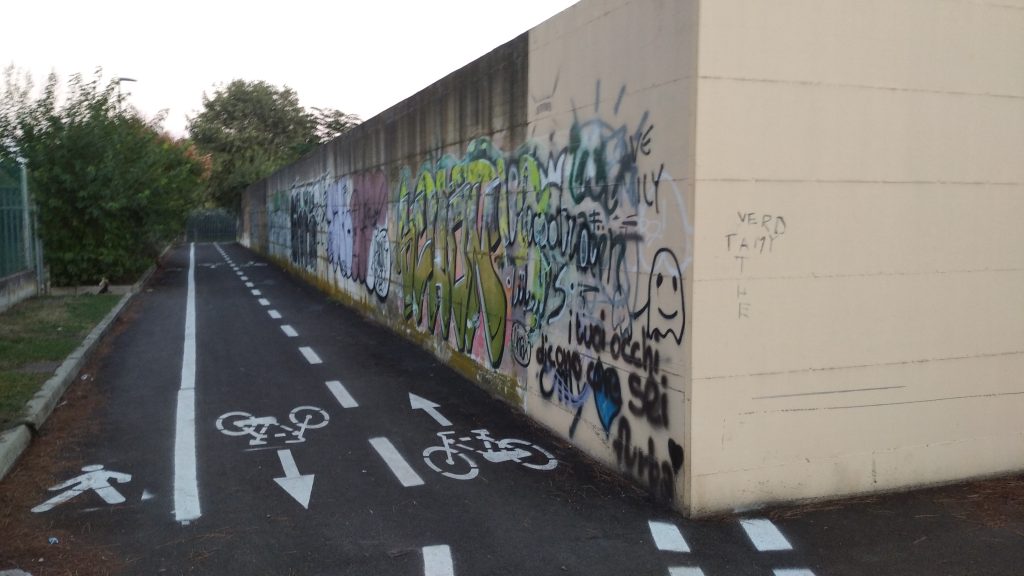 Nuova ciclabile tra le vie Pasteur e Benedetti 2 Pista ciclabile. 5