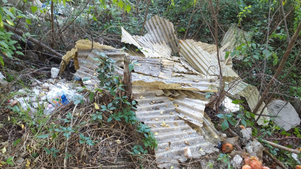 Via Casarini: margine sterrato e suo declivio in emergenza ambientale 3 Via Lorenzo Casarini. 4