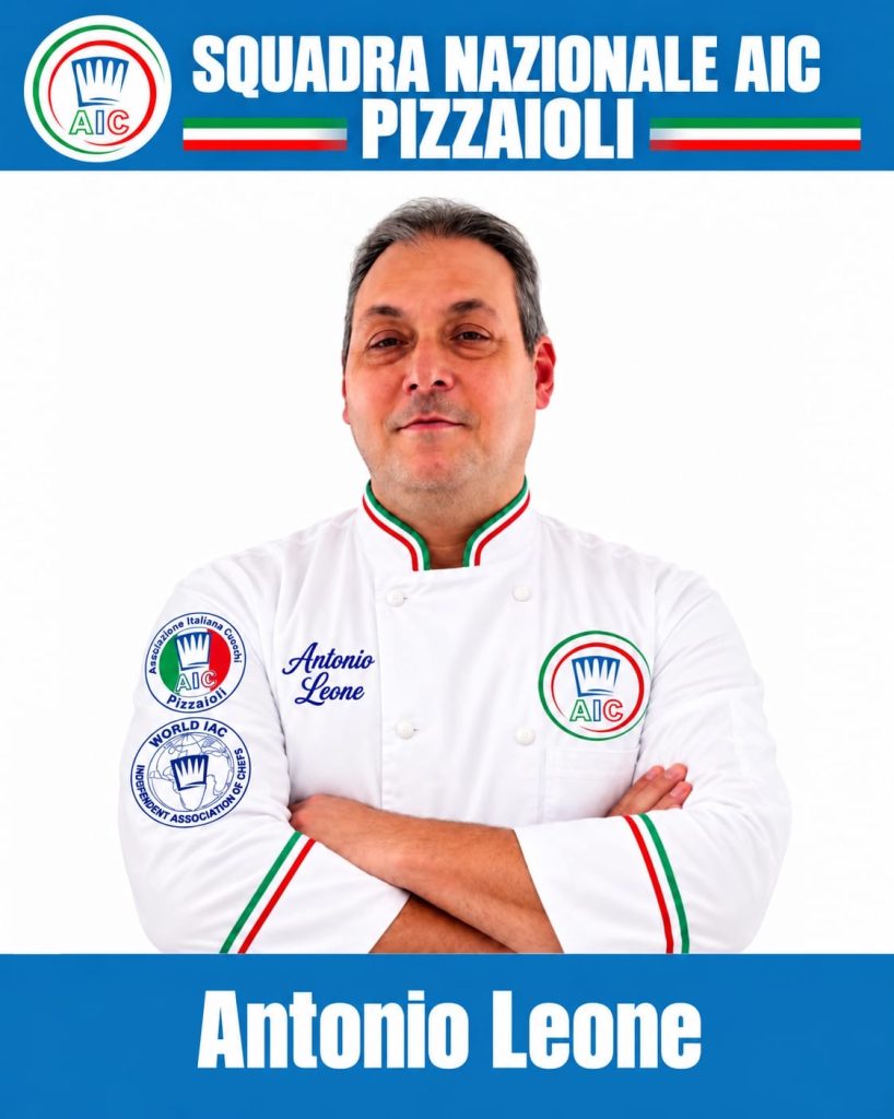 Antonio Leone nella Nazionale AIC Pizzaioli 2 Antonio Leone nella Nazionale AIC Pizzaioli