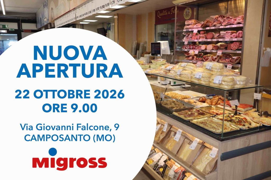 Migross sbarca nel Modenese con tre nuovi supermercati 1 grafica articolo Camposanto