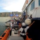 Salvataggio nave passeggeri nel Garda