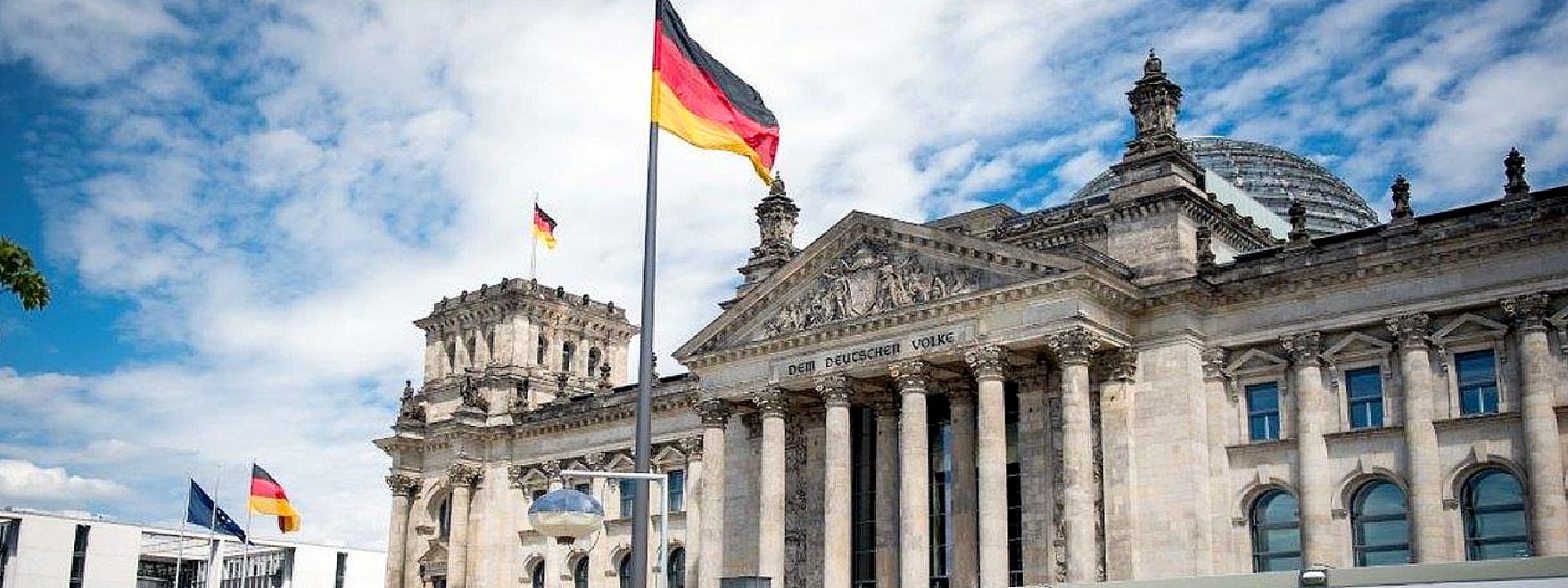Il Bundestag di Berlino, simbolo della Germania