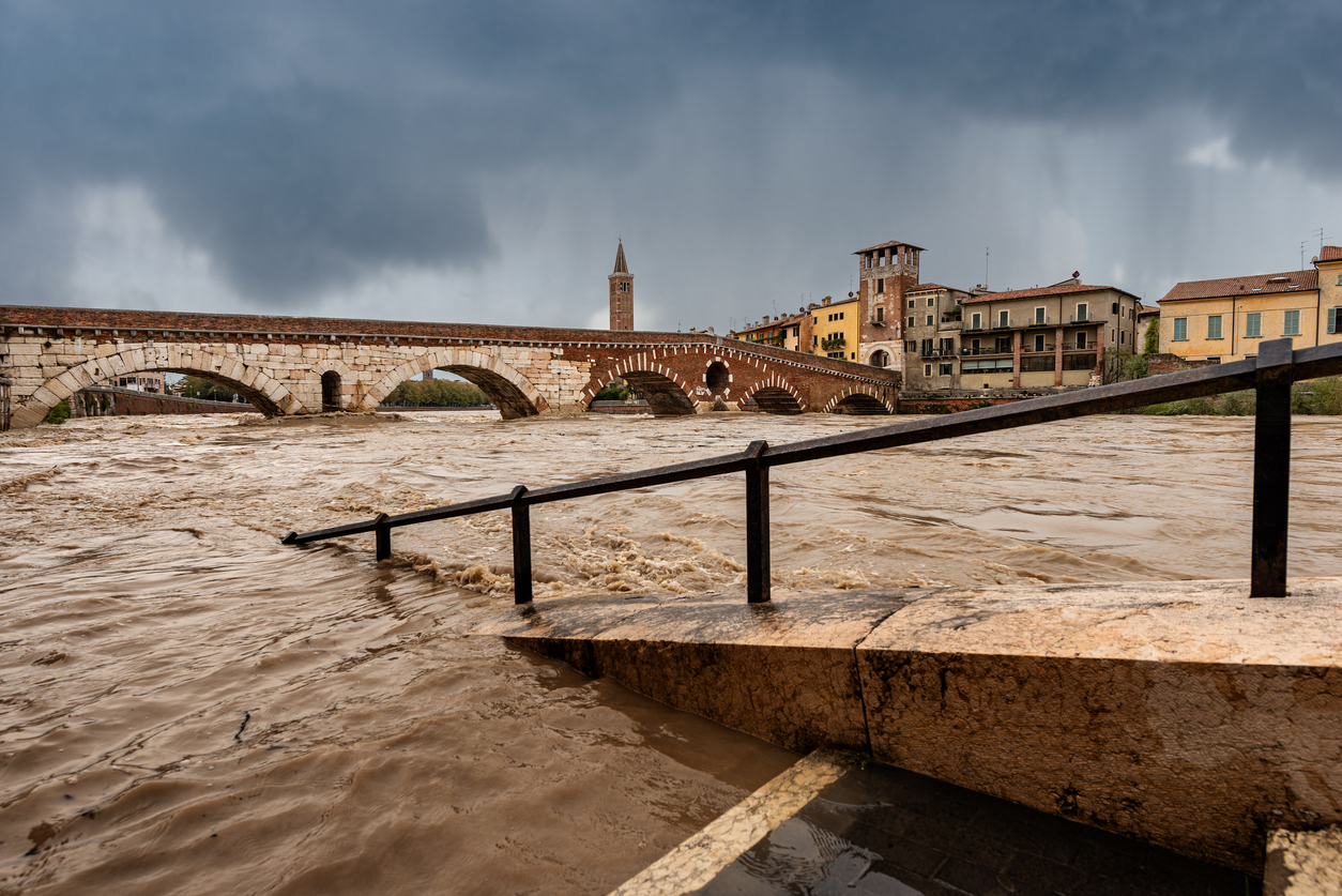 Alluvioni, il 66% degli italiani le teme