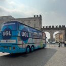 Il Bus dell’Ugl accolto da diversi politici veronesi